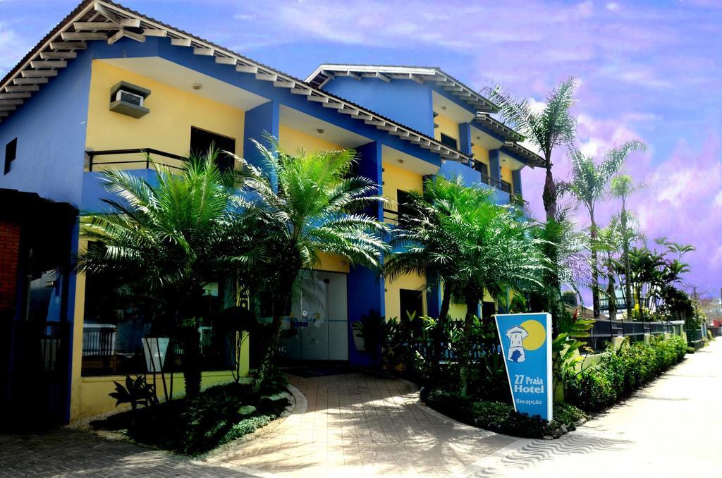 27 Praia Hotel - Frente Mar Bertioga Eksteriør bilde