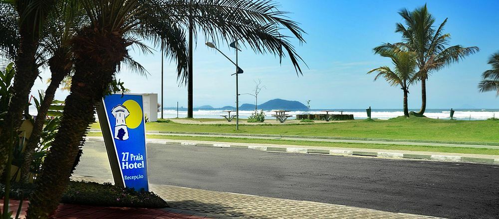 27 Praia Hotel - Frente Mar Bertioga Eksteriør bilde